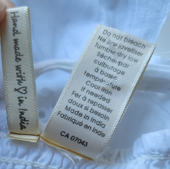 NWT Japna Petite Eyelet Cotton Maxi Dress - Picture 12 of 13